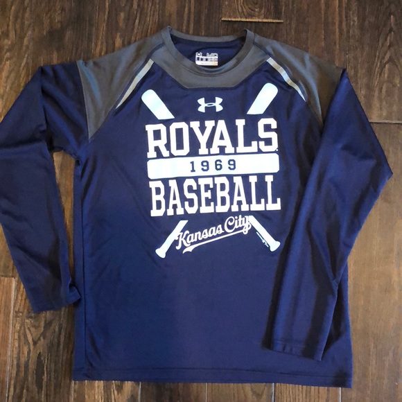 kc royals under armour shirt